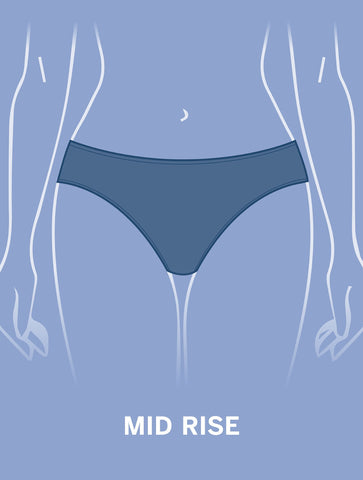 Aqua Club Mid Rise Swim Bottom