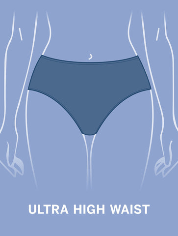 Aqua Club Ultra High Waist Swim Bottom