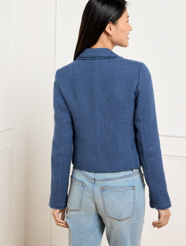 Amherst Tweed Short Blazer