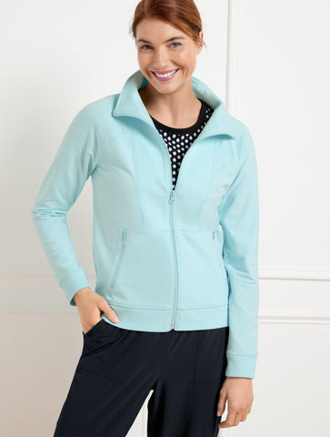 Modal French Terry Full Zip Jacket