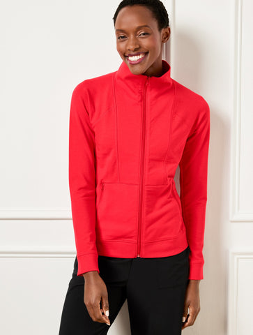 Modal French Terry Full Zip Jacket