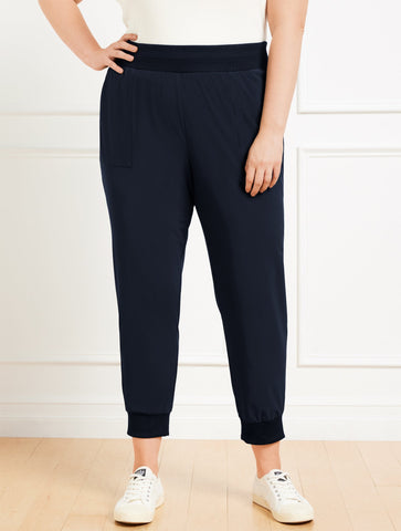 Lightweight Woven Stretch Joggers