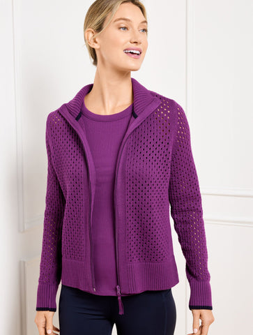 Coolmax® Full Zip Sweater Jacket