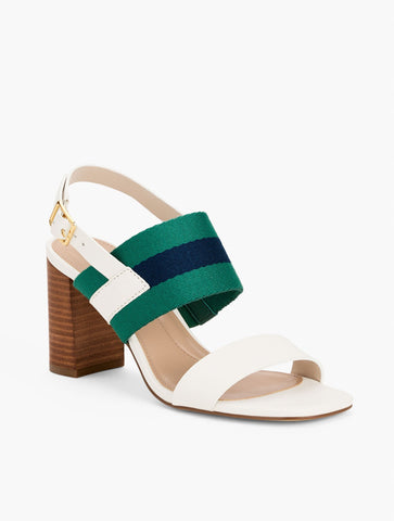 Bette Vachetta Block Heel  Sandals