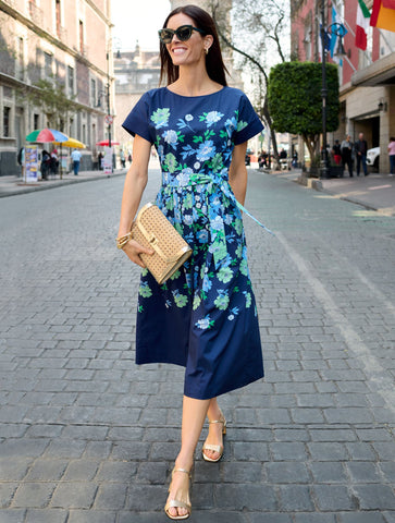 Cayden Metallic Nappa Block Heel Sandals