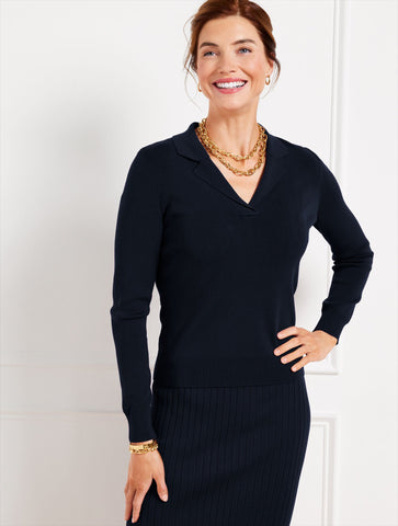 Slim Johnny Collar Pullover