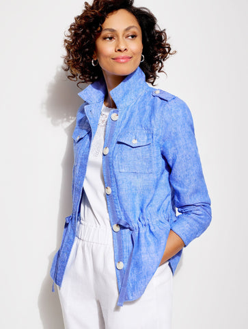 Lace Trim Crewneck Tee