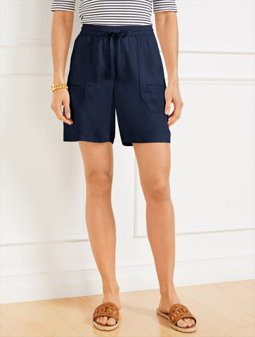 Flowy Pull-On Shorts