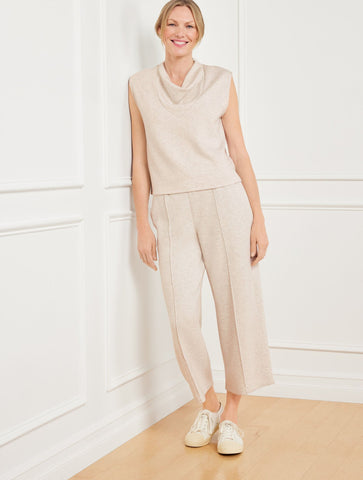 AirKnit Stretch Cowl-Neck Tank