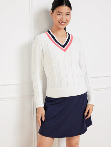 Coolmax® V-Neck Sweater