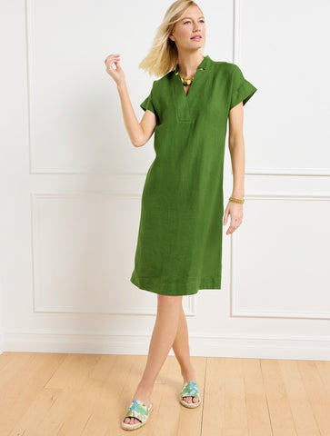 Linen Shift Dress