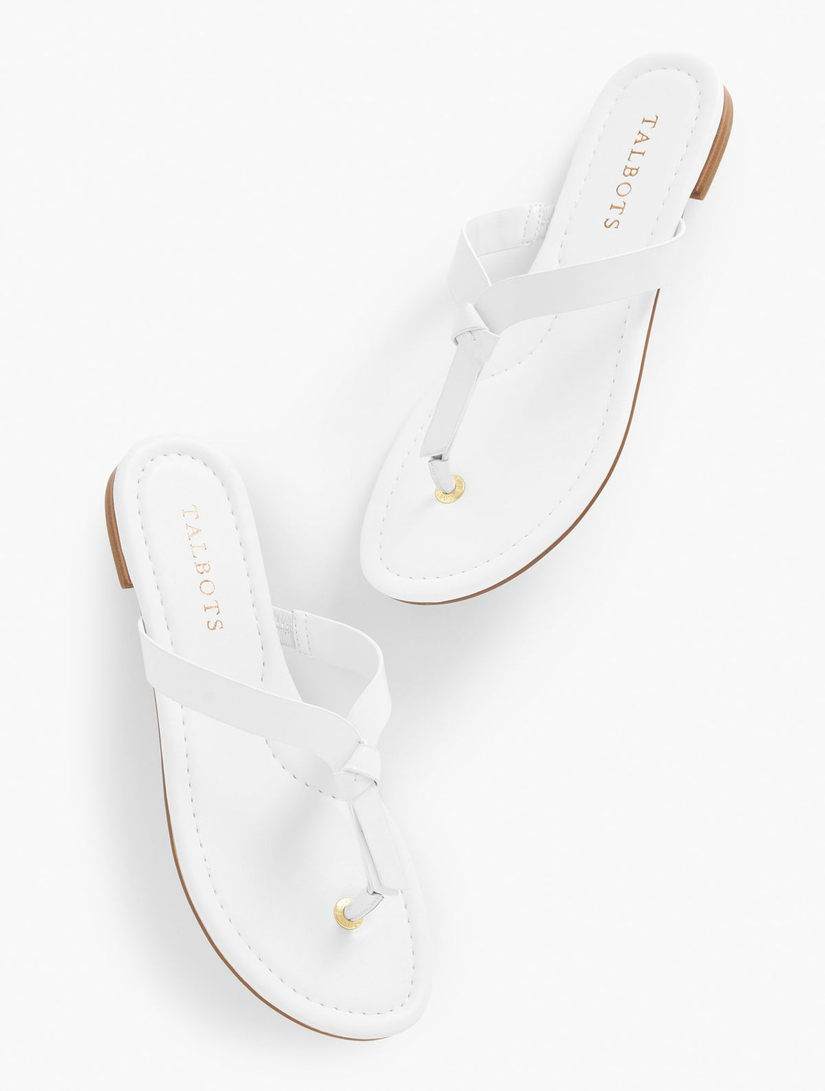 Camy Knot Soft Patent Flip Flops