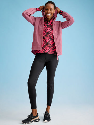 Performance Compression Half Zip Pullover - Brushed Lines