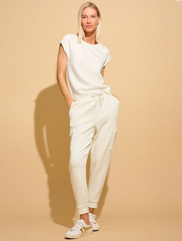 AirKnit Stretch Boxy High-Low Tee