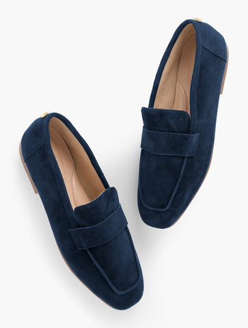Audrey Suede Loafers