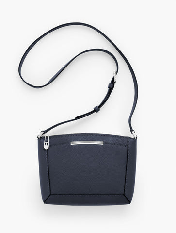 Darcy Pebble Leather Crossbody Bag