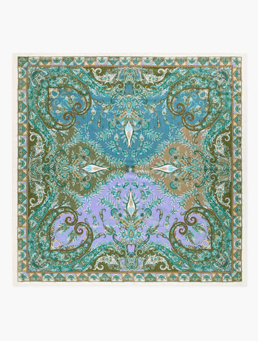 Echo Paisley Oversized Square Scarf