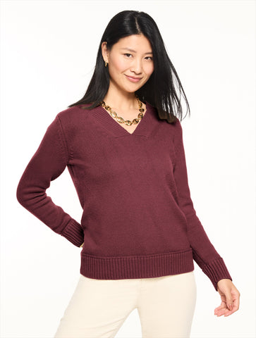 V-neck Sweater