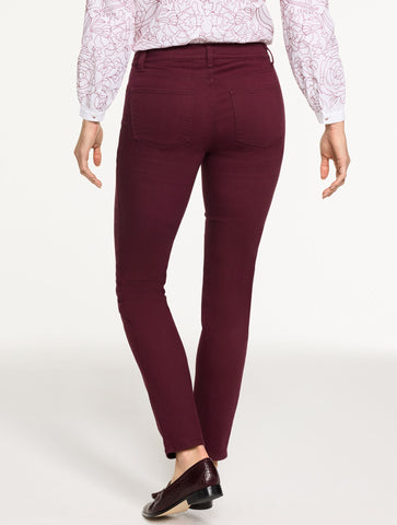 Slim Ankle Jeans - Solid - Curvy Fit
