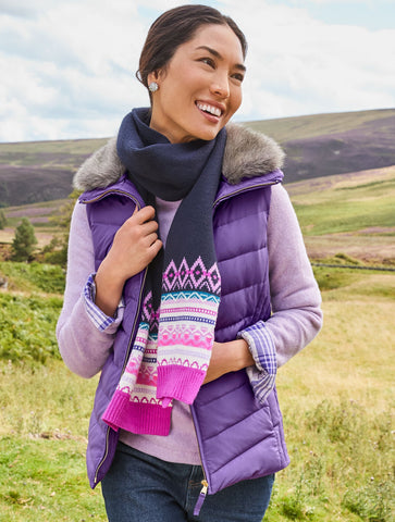 Fleece Mockneck Pullover