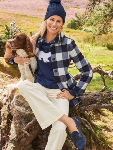 Buffalo Check Tipped Jacket