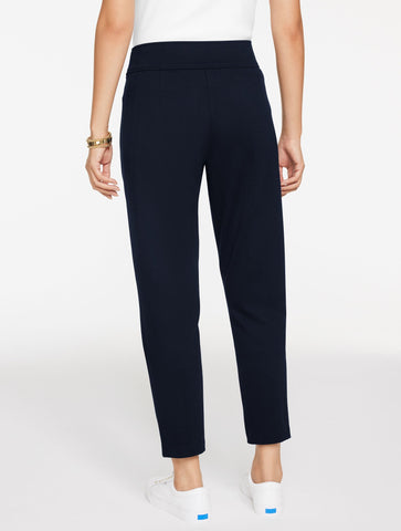 Tapered Leg Passport Ponte Pants