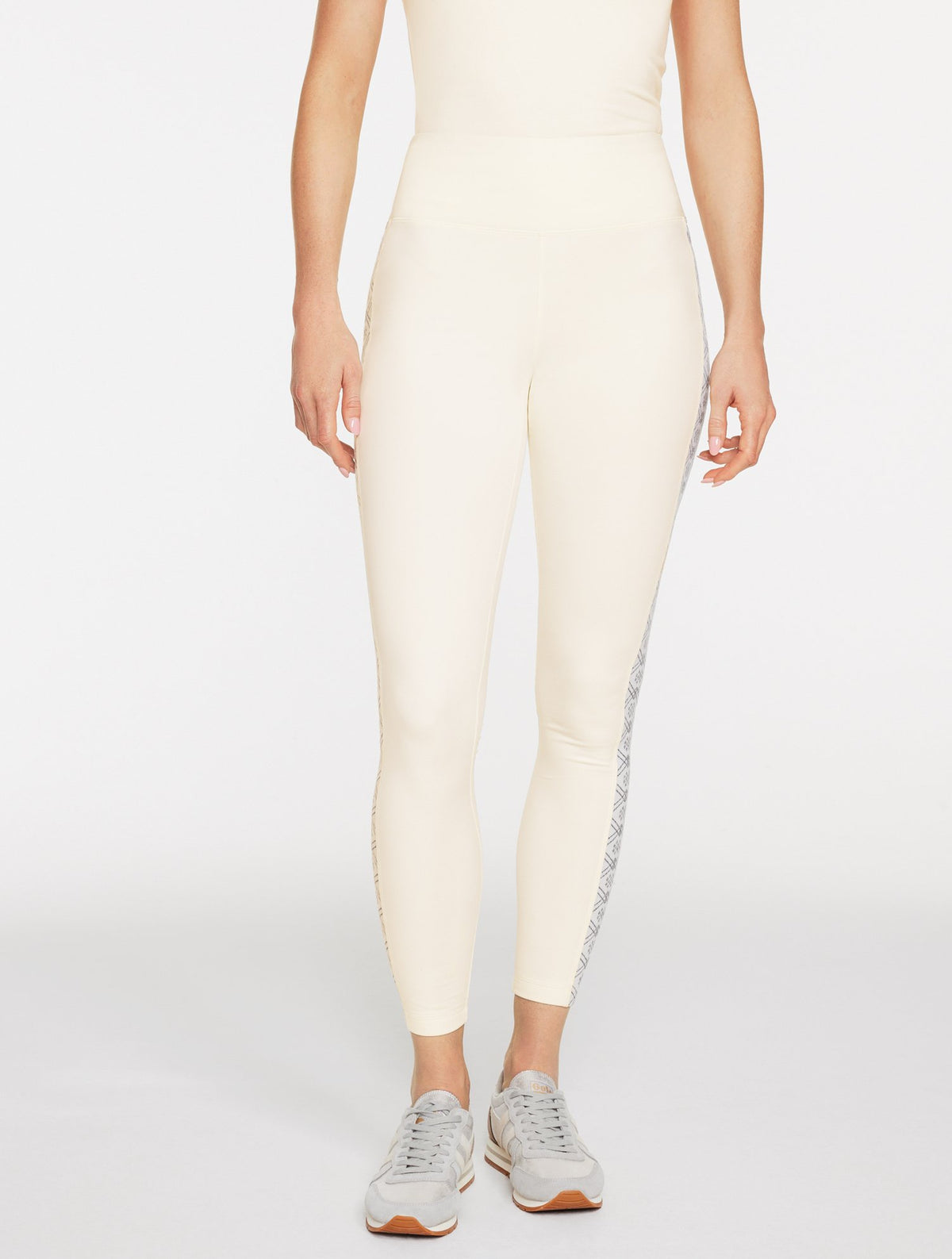 Fleeceback Leggings - Alpine Jacquard