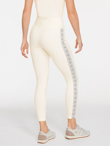 Fleeceback Leggings - Alpine Jacquard