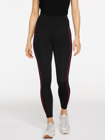 Luxe Fleeceback Leggings - Gleaming Dots