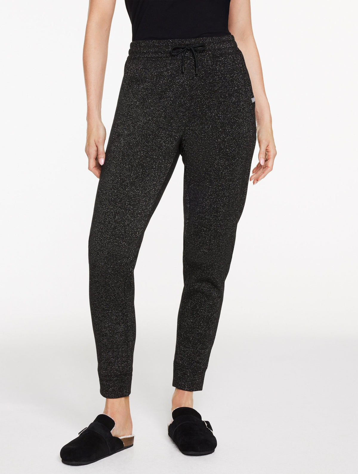 Brushed Metallic Joggers