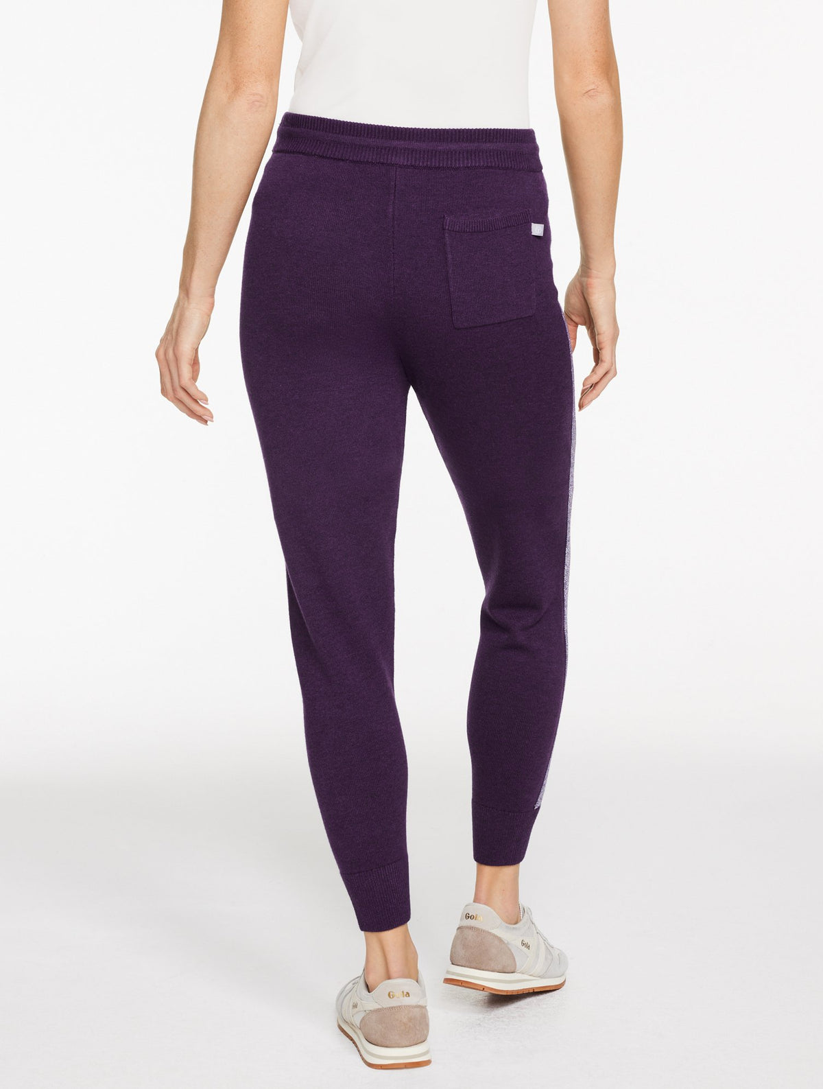 Metallic Sweater Joggers