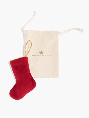 Bauble Stockings® for Talbots Bow