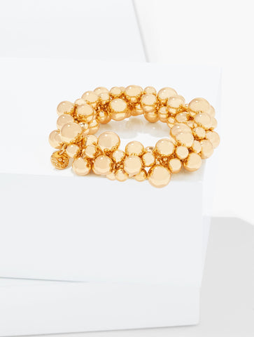 Cluster Garland Stretch Bracelet