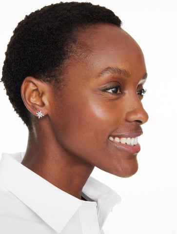 Delicate Starburst Stud Earrings