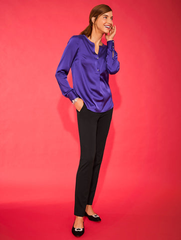 Soft Satin Charmeuse Top