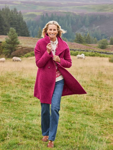 Mockneck Cardigan - Modern Fair Isle