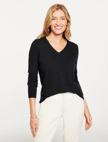 Cashmere V-Neck Sweater
